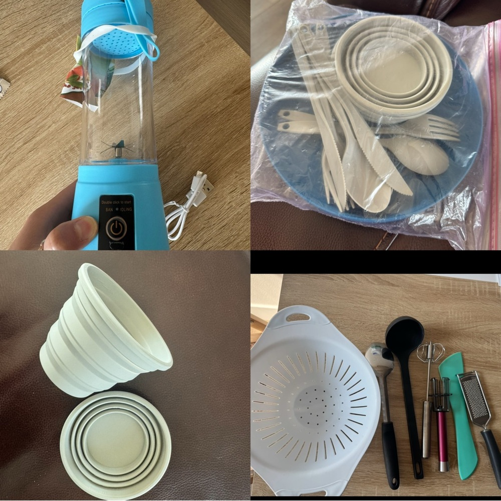 Blue Portable Blender